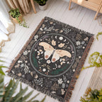 Bohemian Butterfly - Woven Blanket