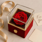 Chapters Cross - Daughter Birthday Necklace with Rose Box